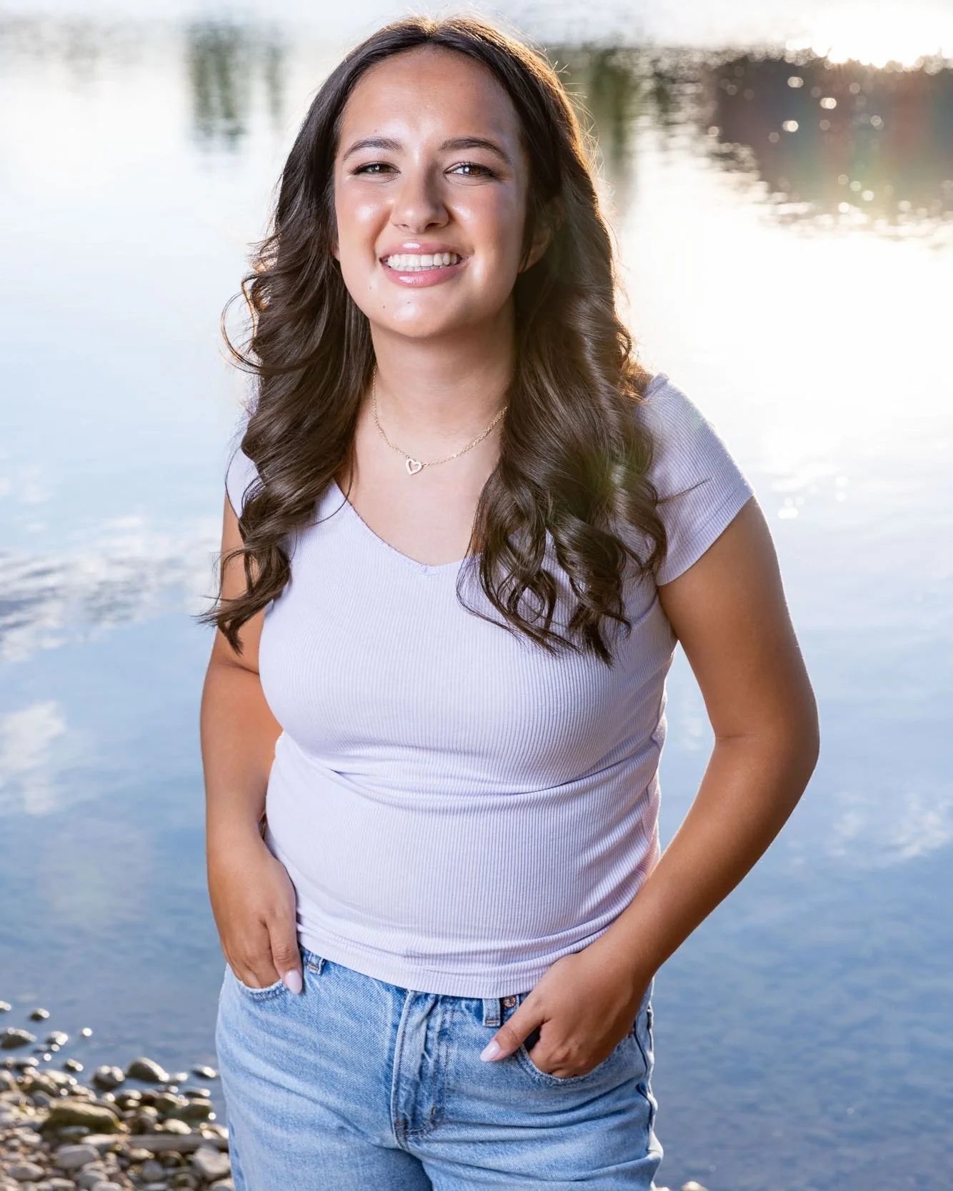 ✨ Sunset Senior Portraits by the Water ✨

This beautiful senior session was the perfect combination of glamour, golden light, and a little Colorado adventure. After being pampered with professional hair and makeup, we headed to the reservoir for suns