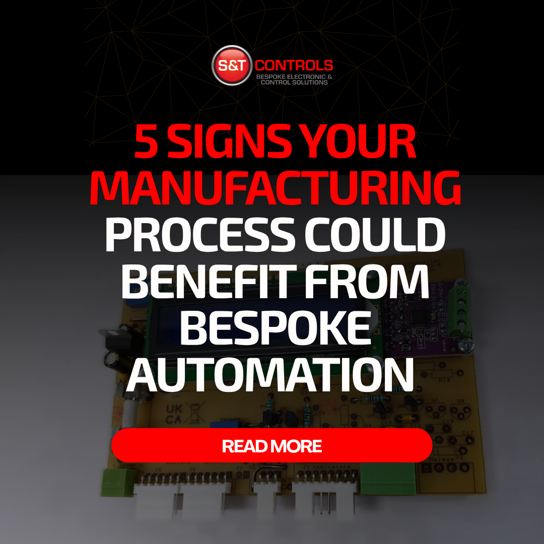 5 Signs Your Manufacturing Process Could Benefit from Bespoke Automation