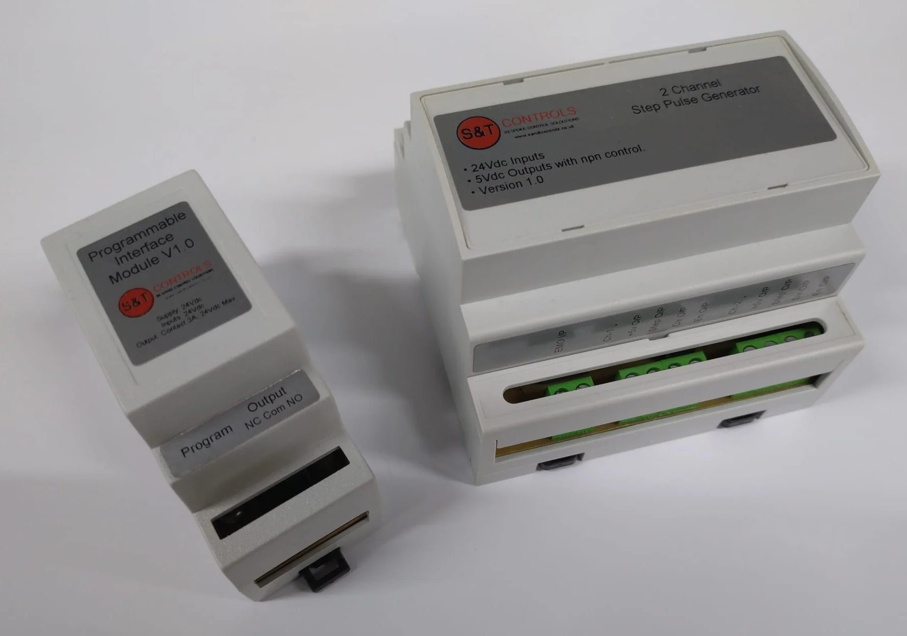 Bespoke DIN-Rail Interface Modules | S&T Controls