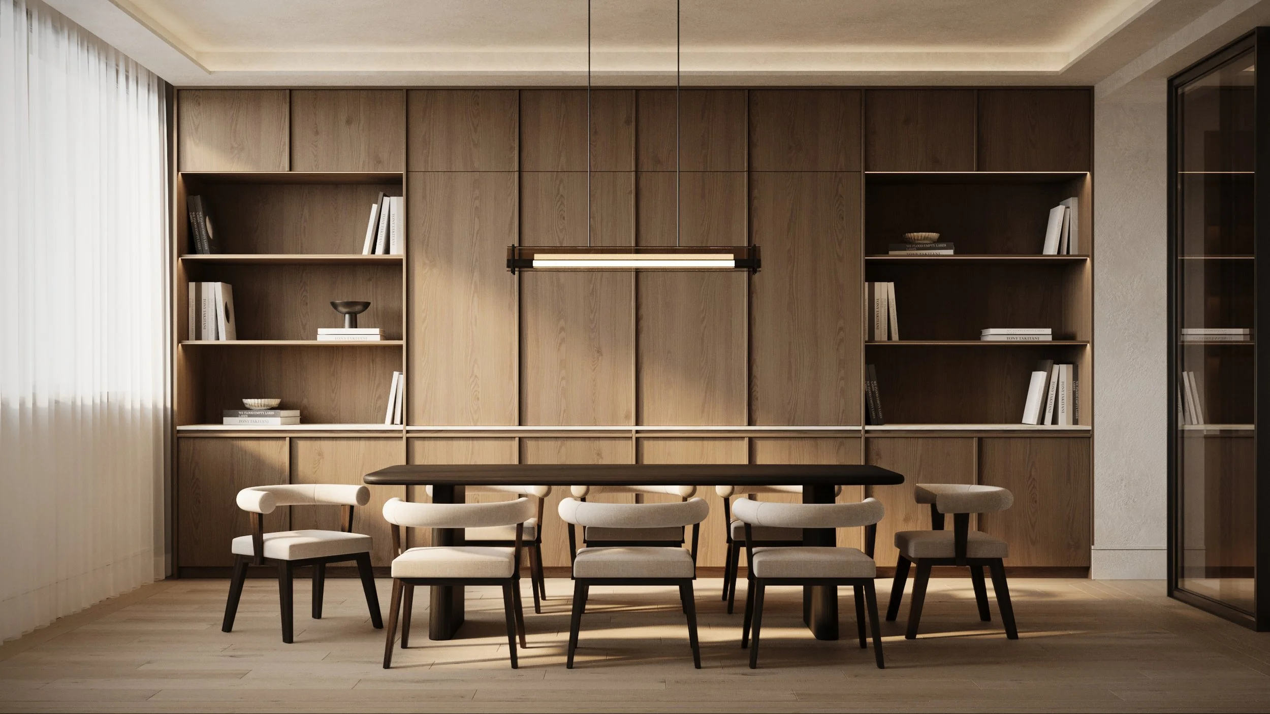The Avenue Naples FL home office workspace rendering