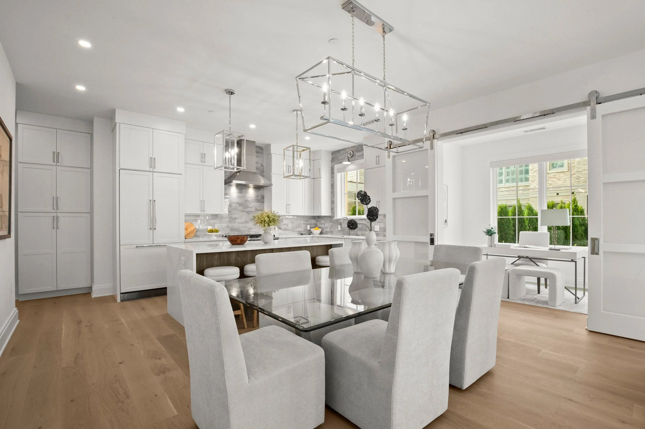 The Charleston Greenwich CT residence dining room