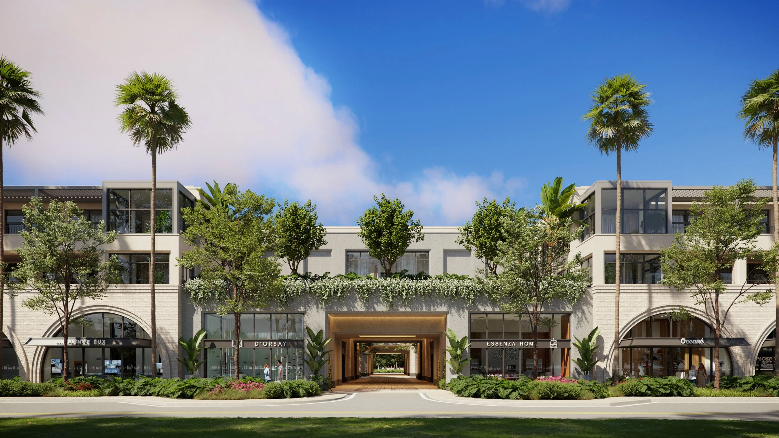 The Avenue Naples FL Design Review Board exterior rendering