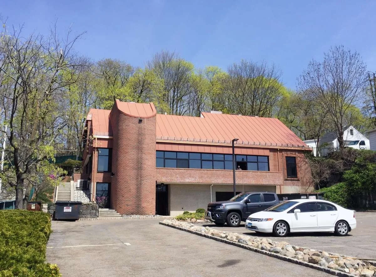 Belpointe Headquarters Greenwich CT exterior before renovation