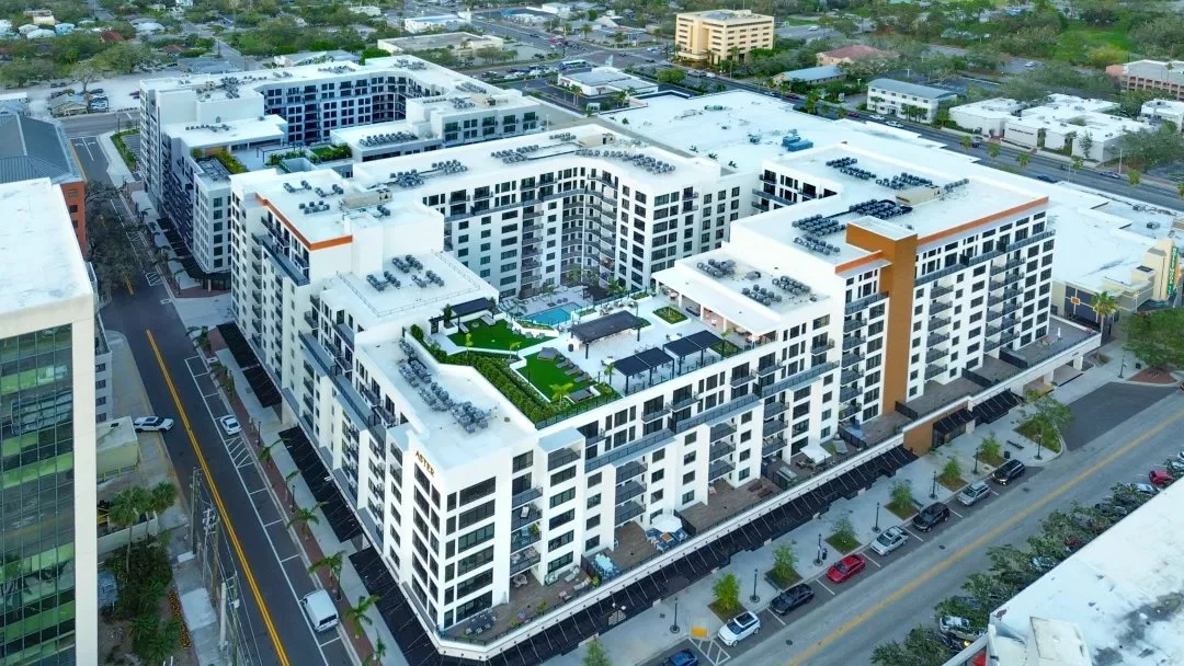 
Aster and Links Sarasota FL aerial exterior view