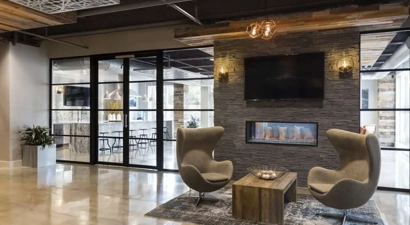 Baypointe Stamford CT resident lounge interior