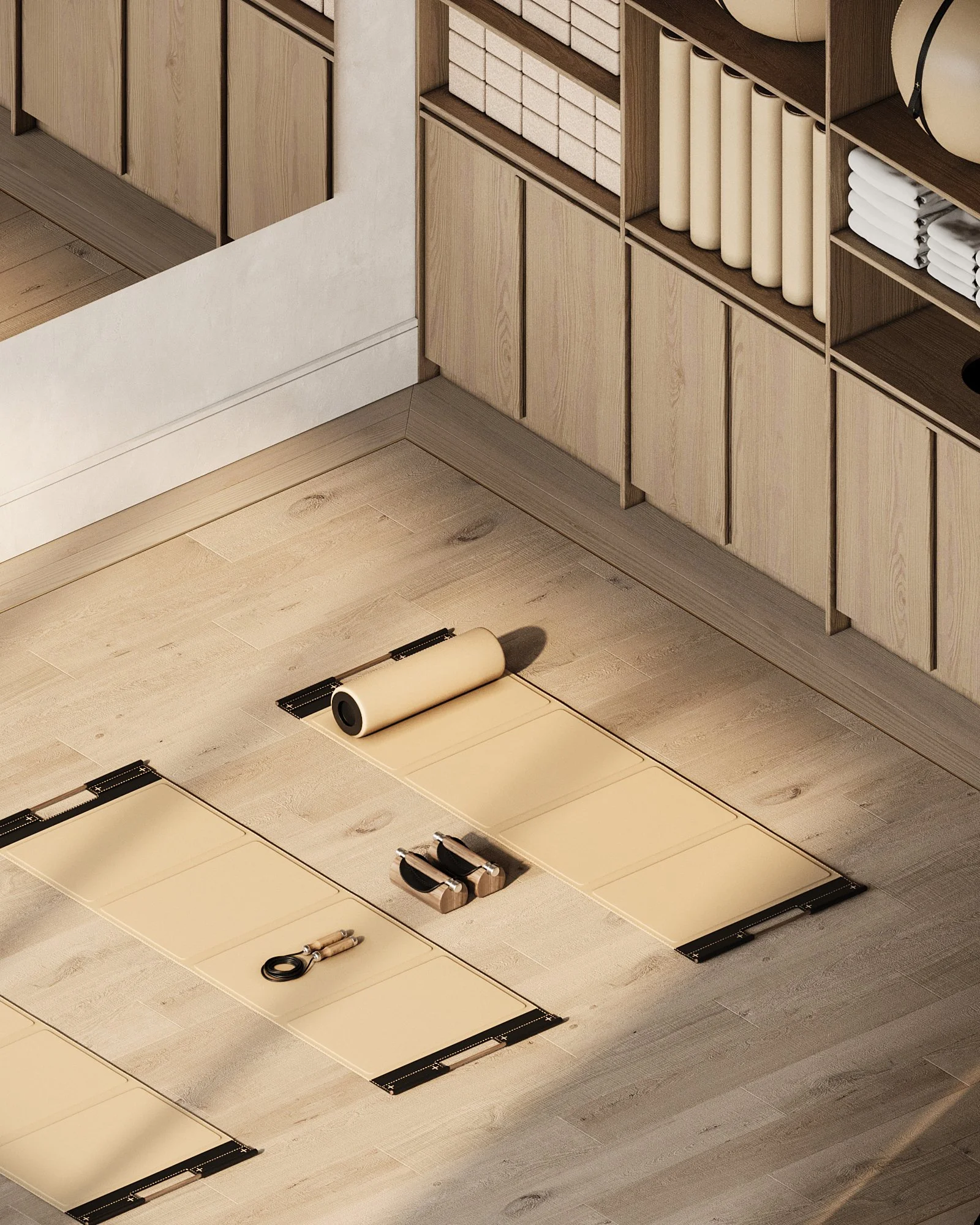 The Avenue Naples FL yoga studio rendering