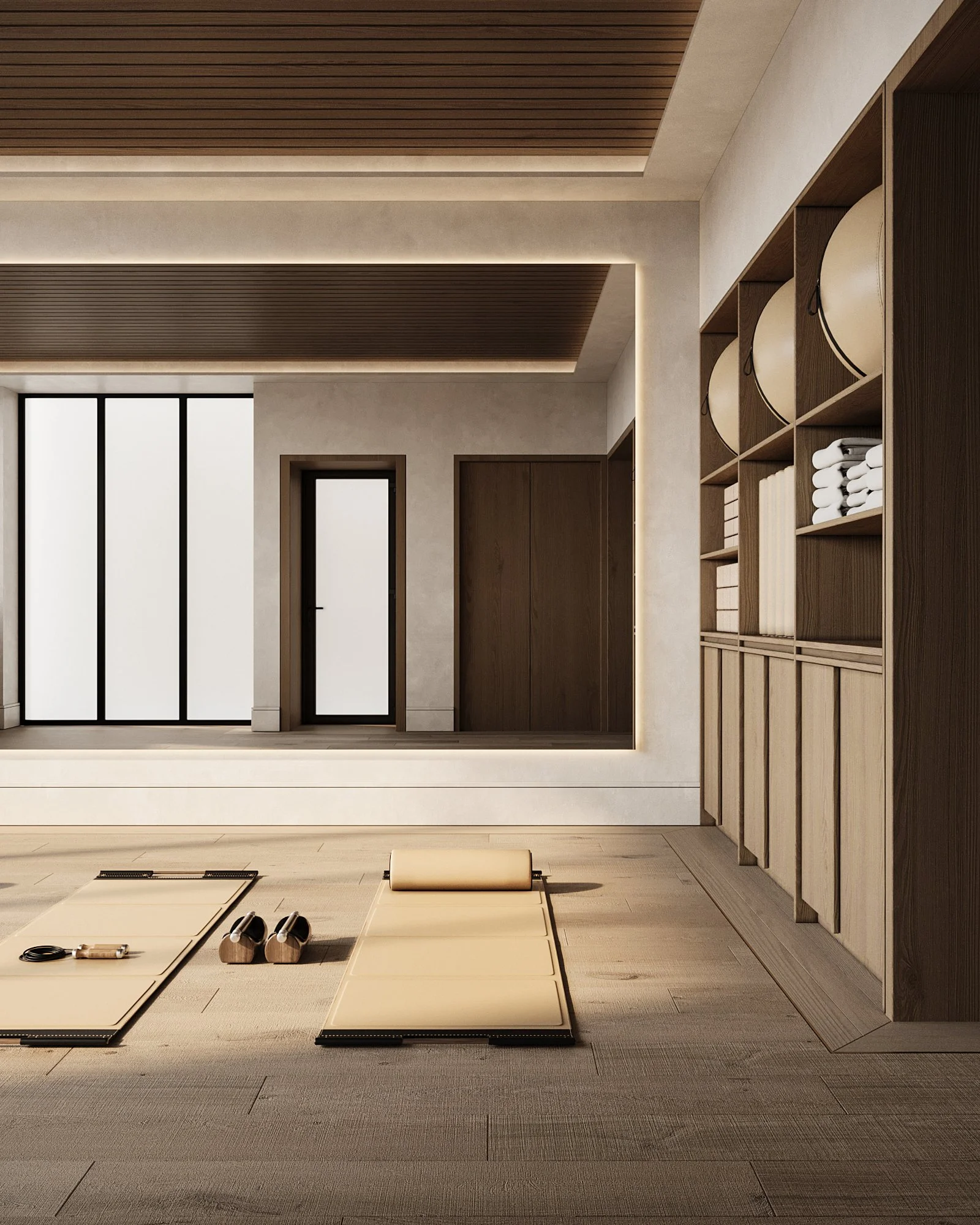 The Avenue Naples FL fitness area rendering