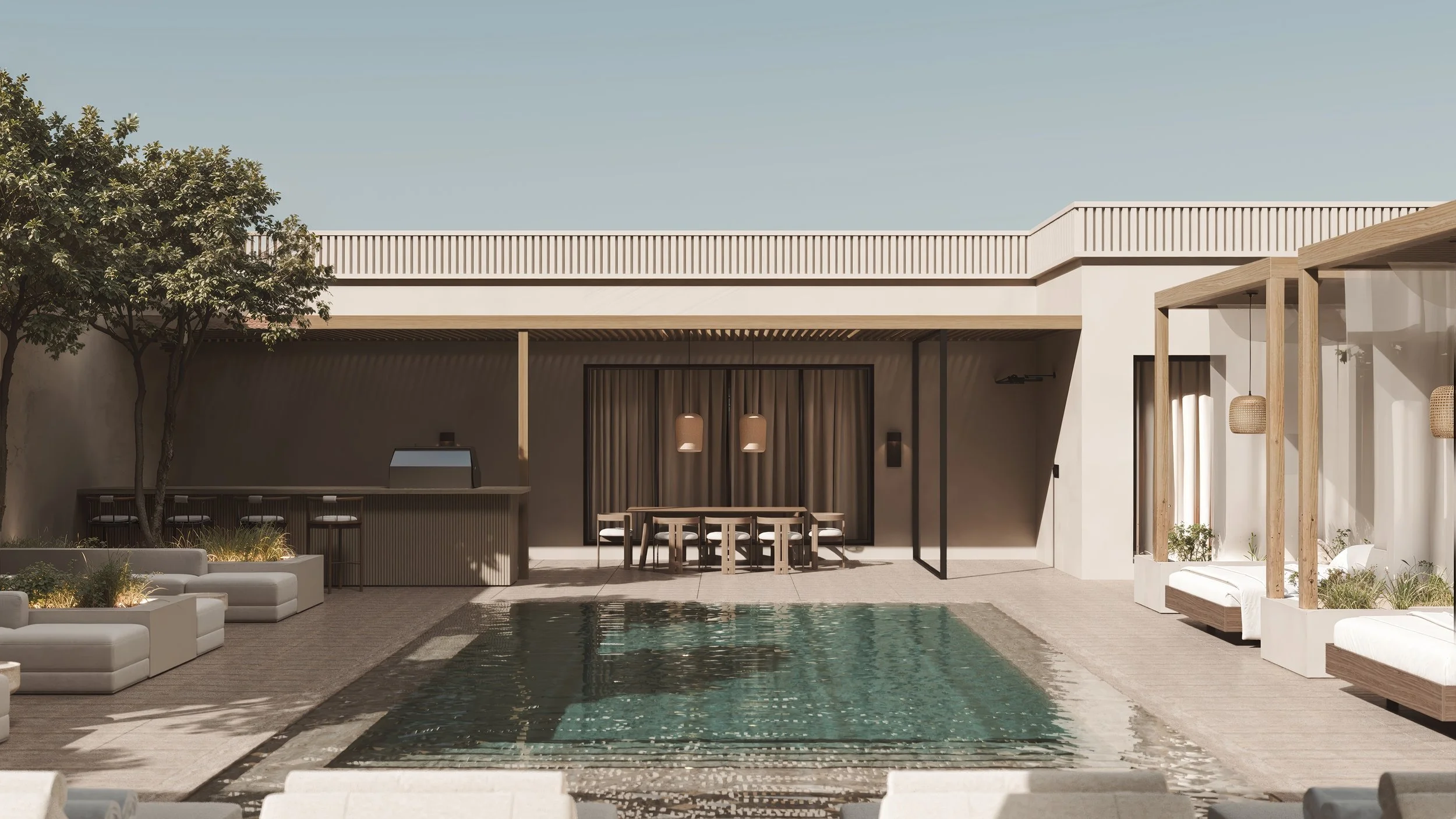 The Avenue Naples FL rooftop pool photo