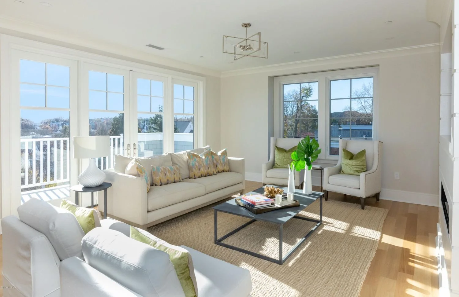 Beacon Hill II Greenwich CT residence living room