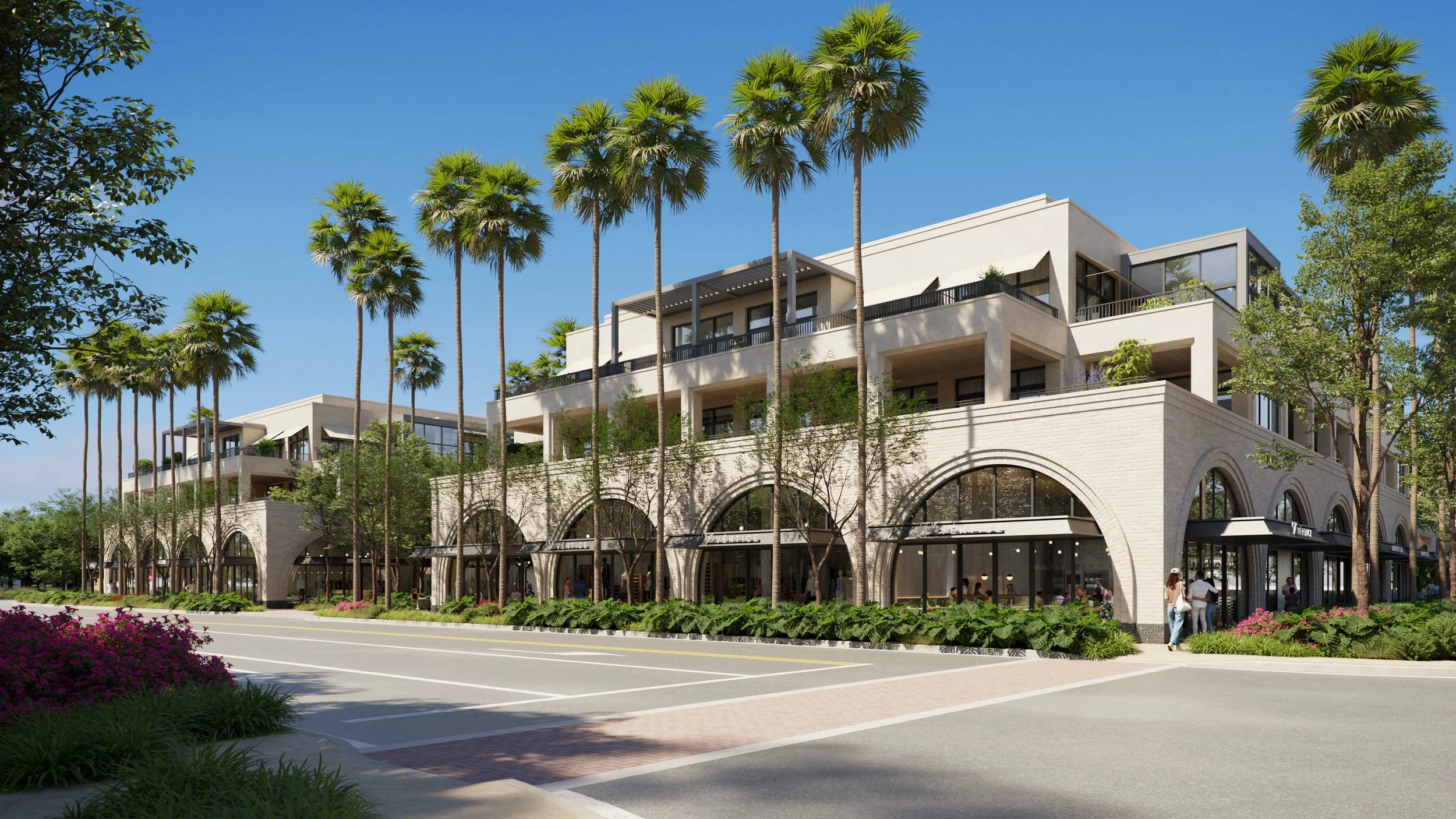 The Avenue Naples FL Design Review Board final exterior rendering