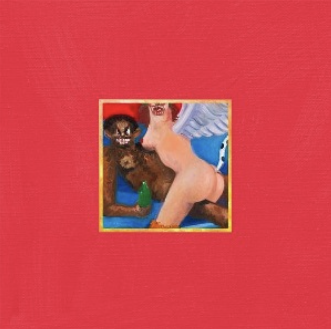 The final cover art for Kanye West's 'My Beautiful Dark Twisted Fantasy' album, 2010.
