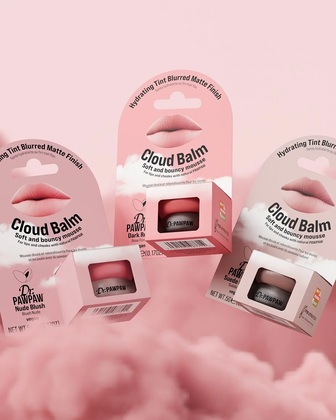 Meet our new soft obsession. ☁️

Soft enough to melt in. Blurry enough to fake the perfect lip. Hydrating enough to wear all day.
The new matte era is officially here.

⚠️ Warning: once you go cloud, there&rsquo;s no going back. ☁️💖

Packaging and C
