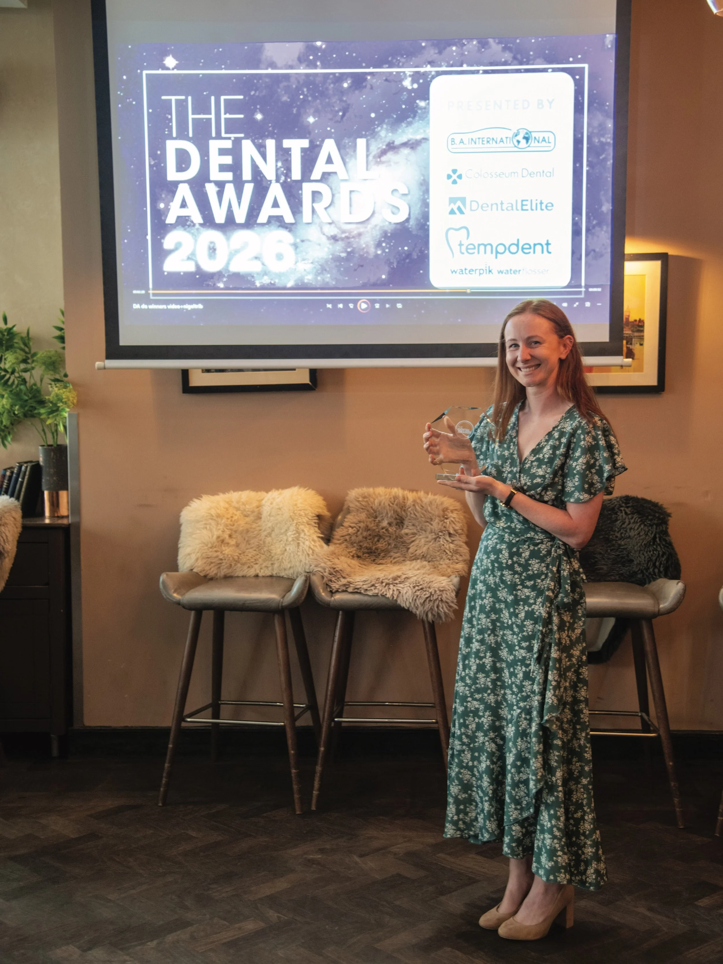 And now it&rsquo;s official!

Thank you @theprobemag for my trophy and an amazing award ceremony 

Dental Hygienist of the Year 2026 🏆