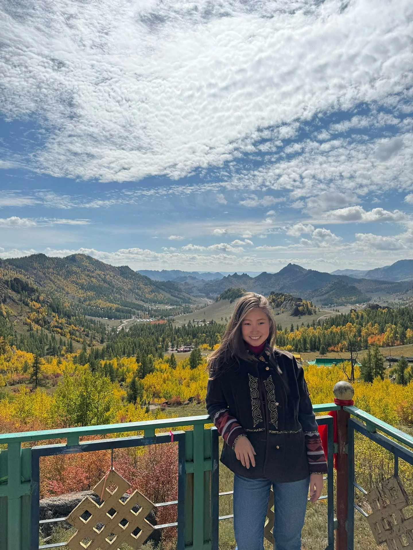 On one of our Terelj day trips. At Aryapala Meditation Center
