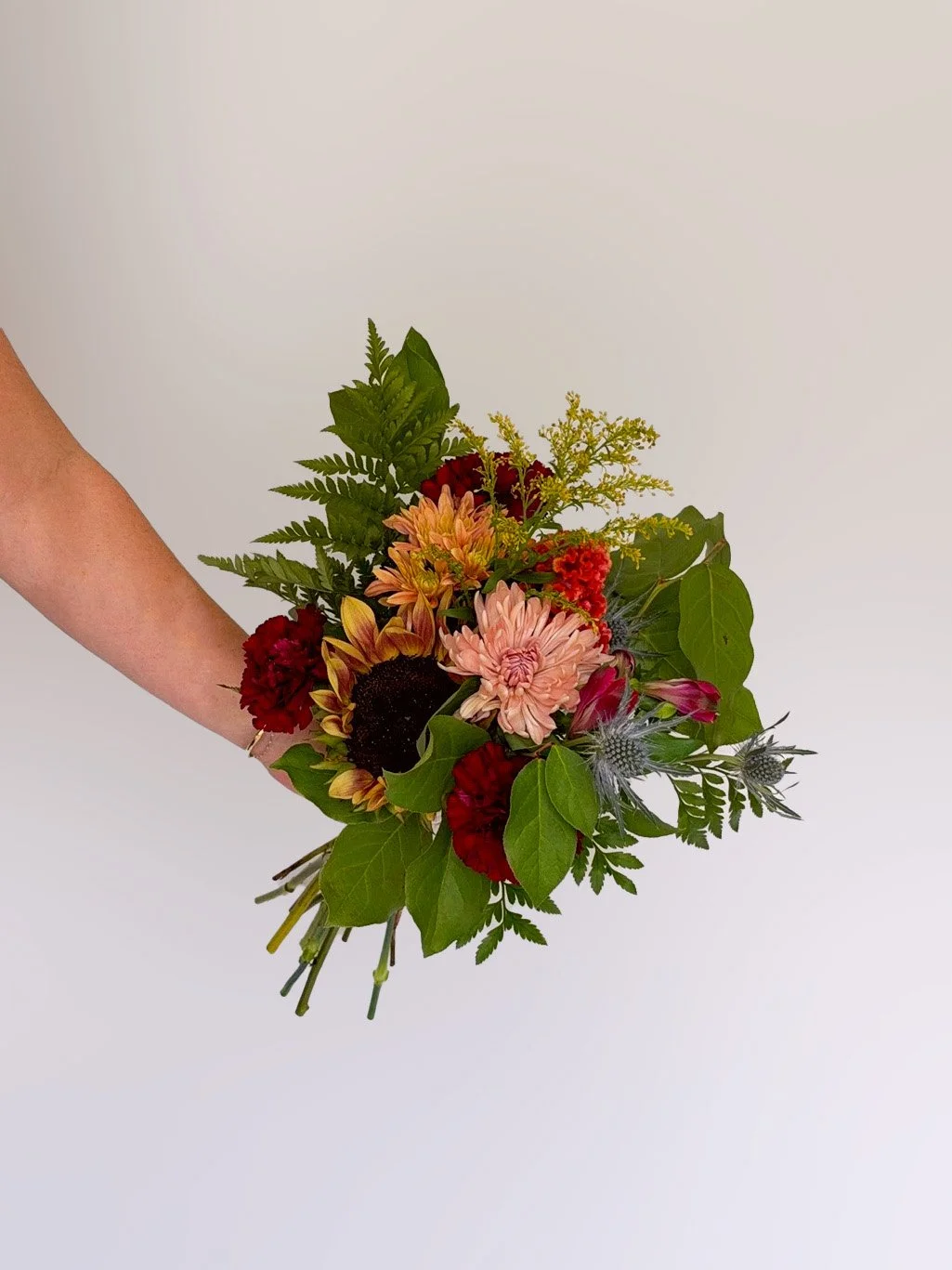 Petite Ember Hand-tie Bouquet