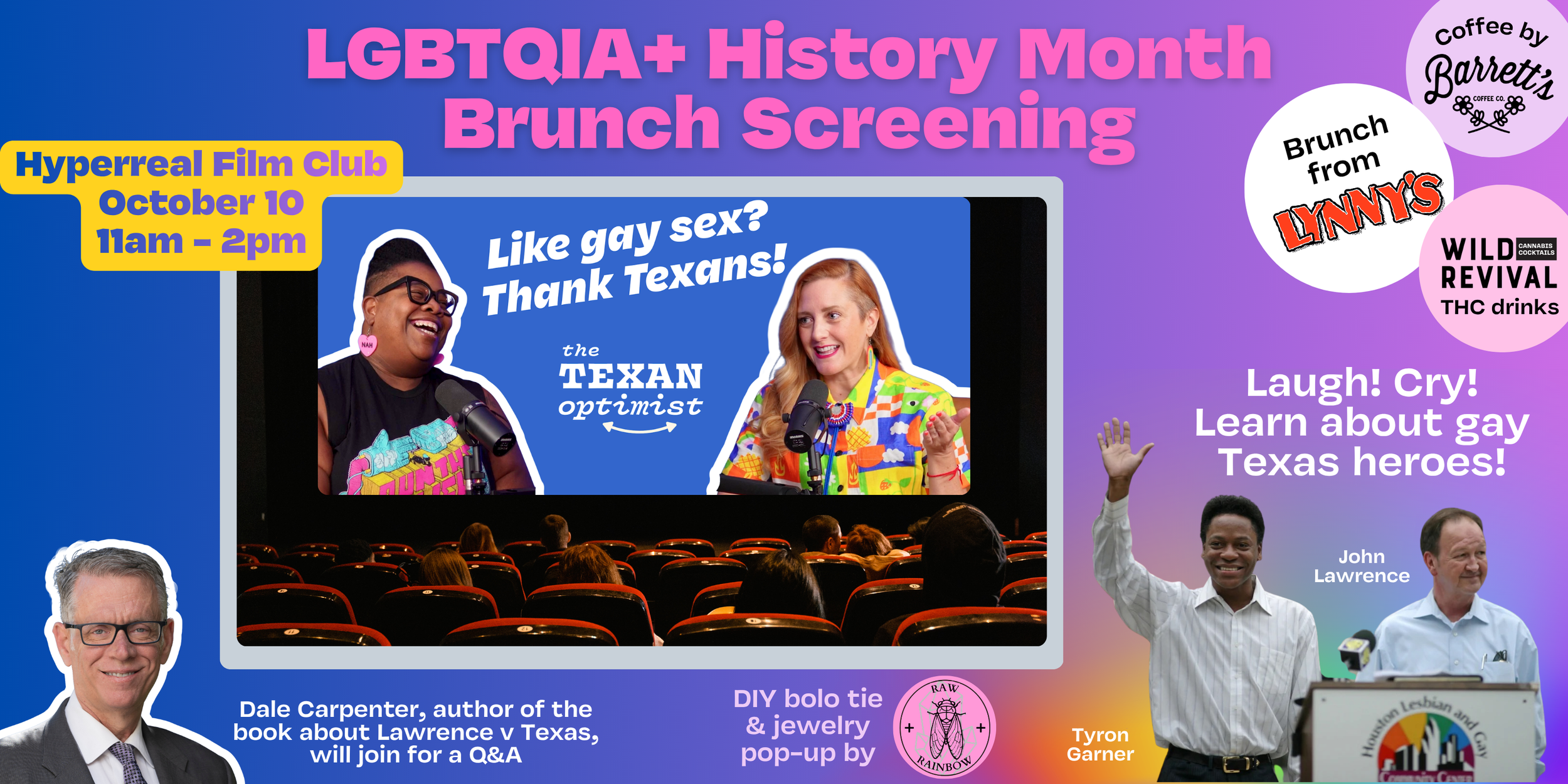 Gay History Month Screening of The Texan Optimist