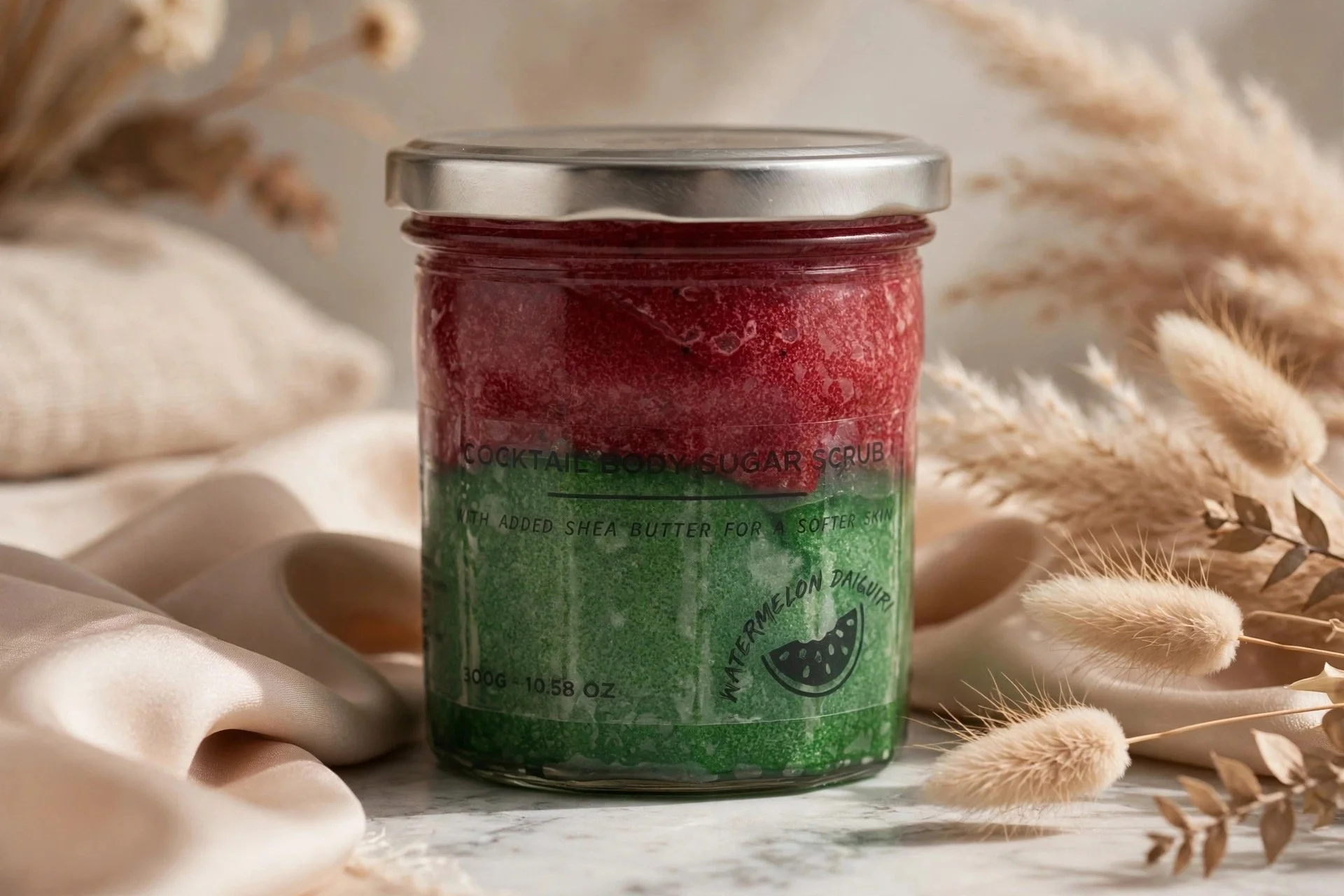 Fragranced Sugar Body Scrub - Watermelon Daquiri 300g