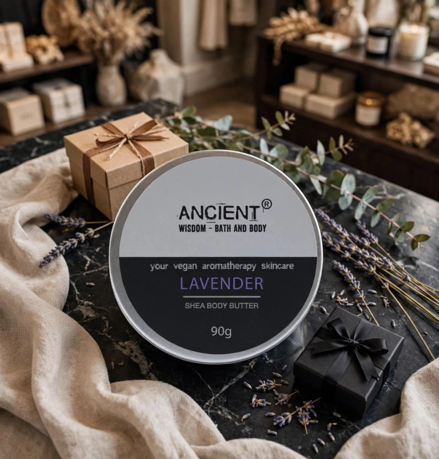 Aromatherapy Shea Body Butter 90g - Lavender