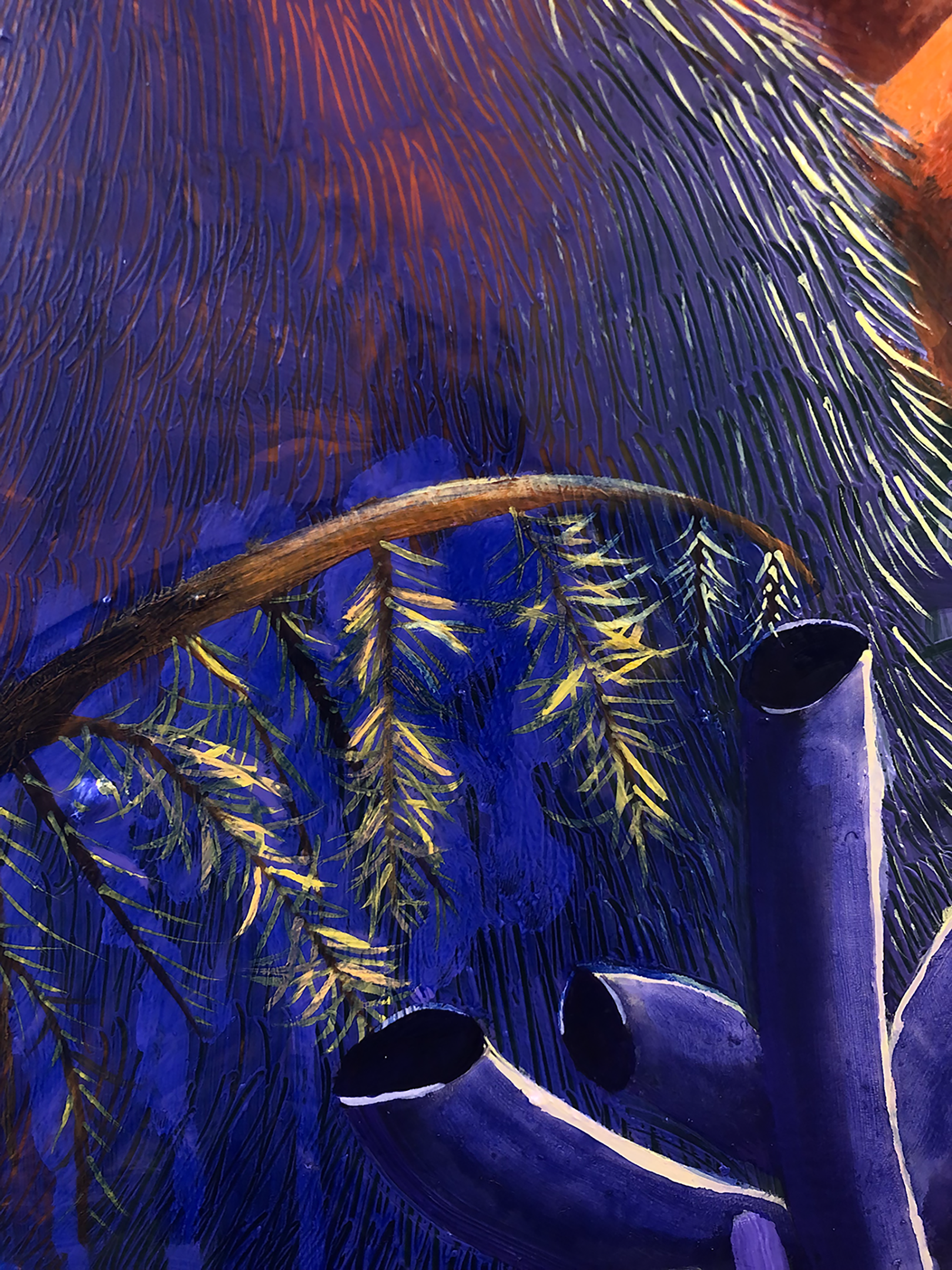 Detail:  Mumble, Please, Please, Run Away. but It Lives Where I Live
