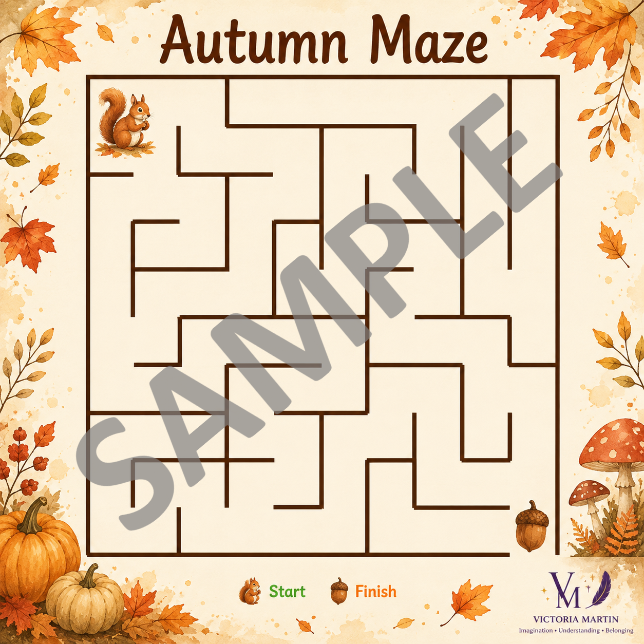 Autumn Maze Easy sample.png