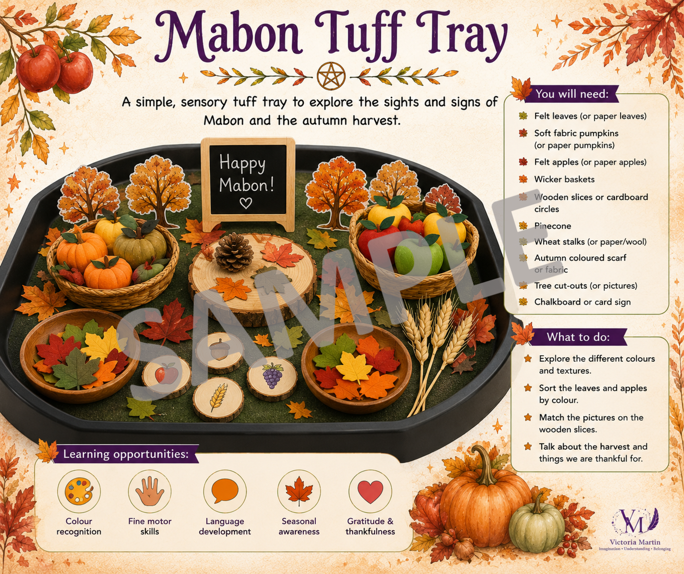 Mabon Tuff Tray