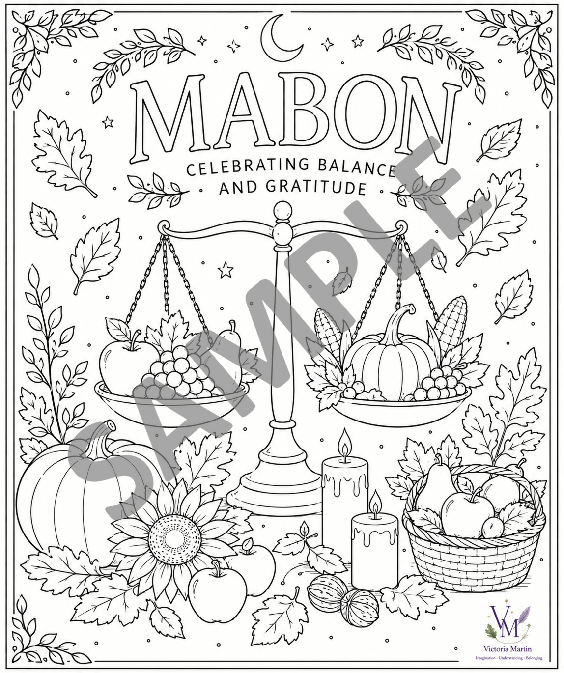 Mabon Colouring