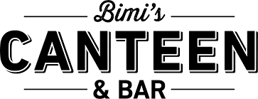 Logo for Bimi's Canteen & Bar with stylized text