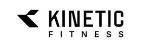 Kinetic Fitness logo in black on a white background