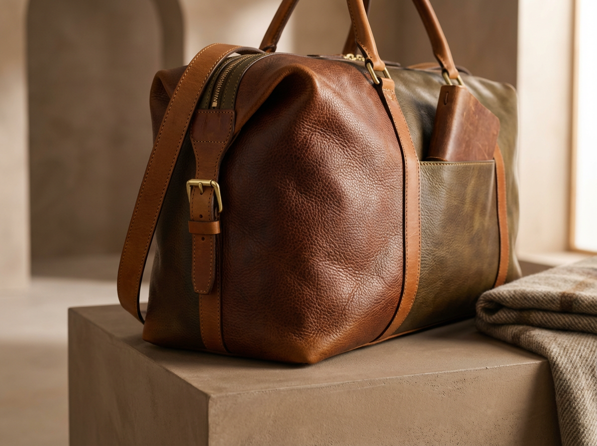 Leather Carryall