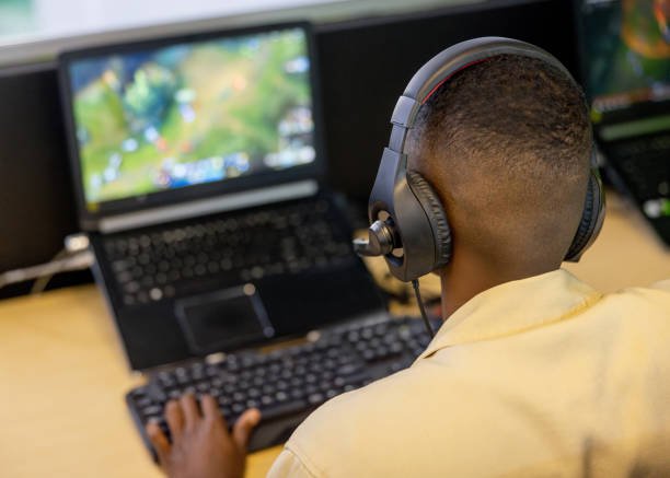 Game developer working on gameplay systems