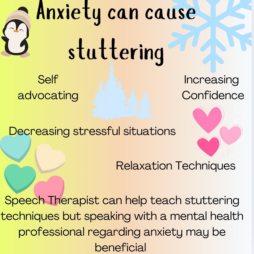 A quick strategy reference for stuttering. It is important to speak to your SLP if stuttering suddenly occurs or increases. An evaluation or a referral may be necessary. Your speech pathologist can provide strategies and techniques to carryover at ho