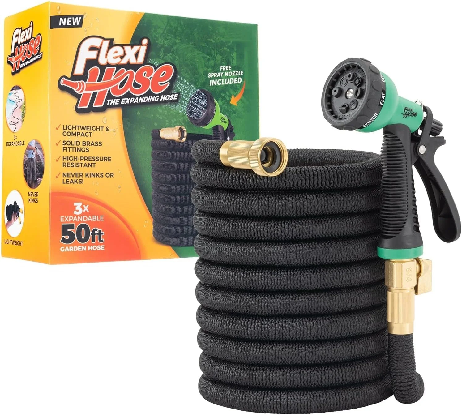 Watering Hose & Nozzle