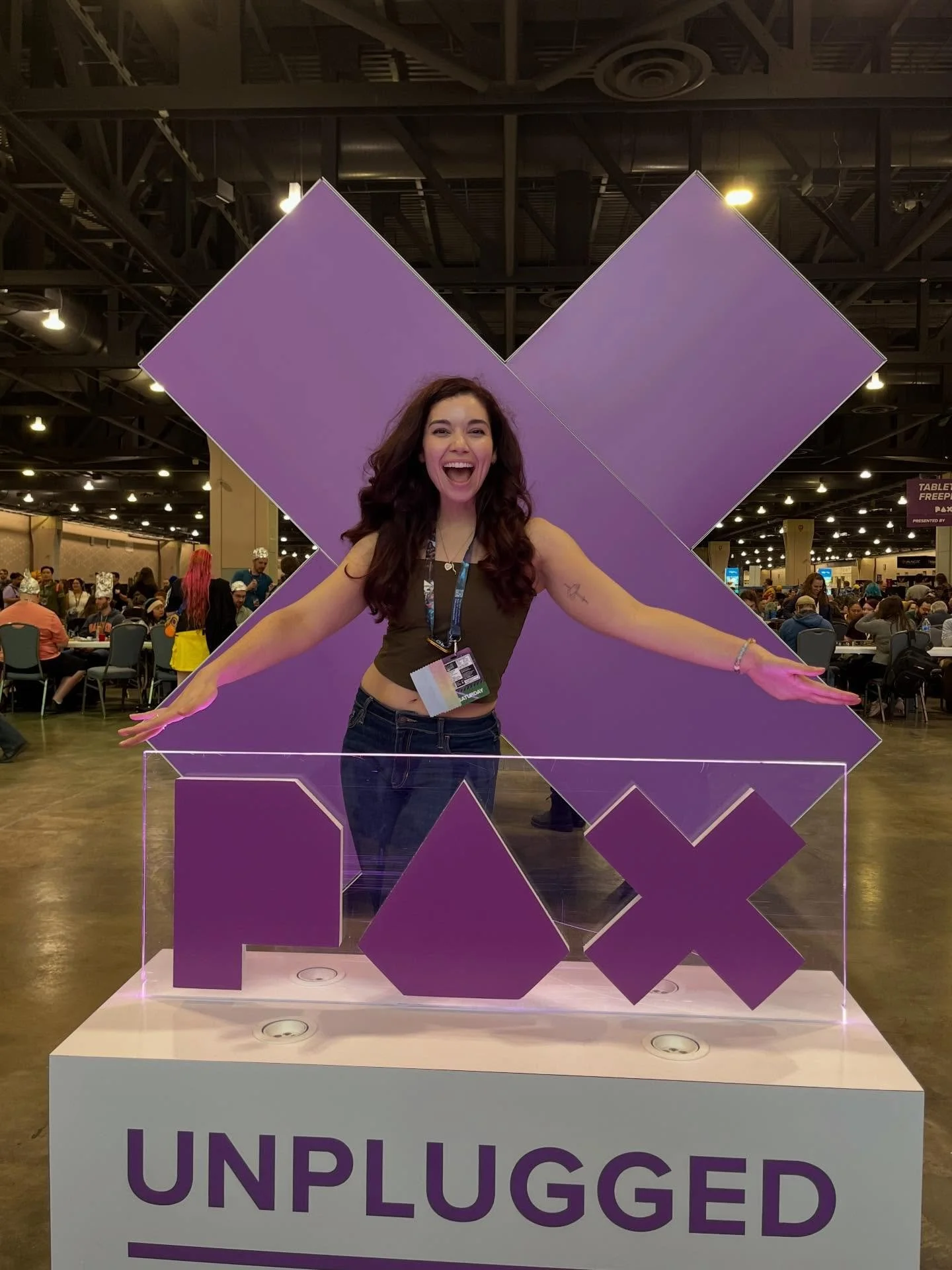 First PAX Unplugged 🎲 🐉 I could write paragraphs about meeting my virtual gaming friends in person for the first time and how the TTRPG community is full of incredible loving talented creatives (I have so many photos I need to hunt down)&hellip;But