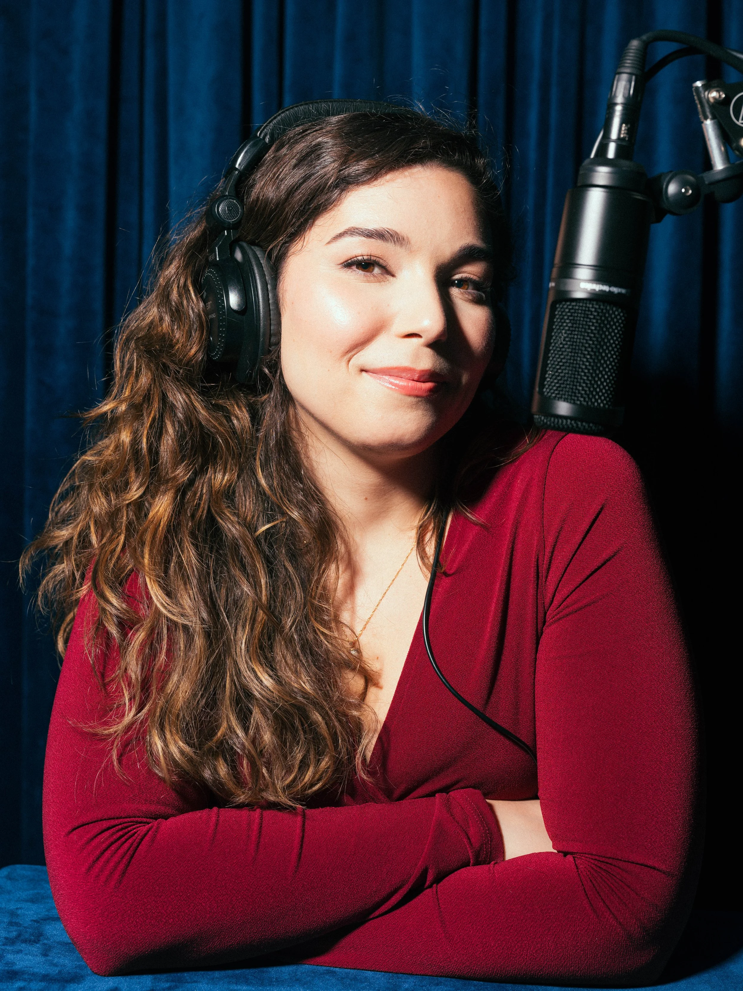 emma romasco in studio voice actor