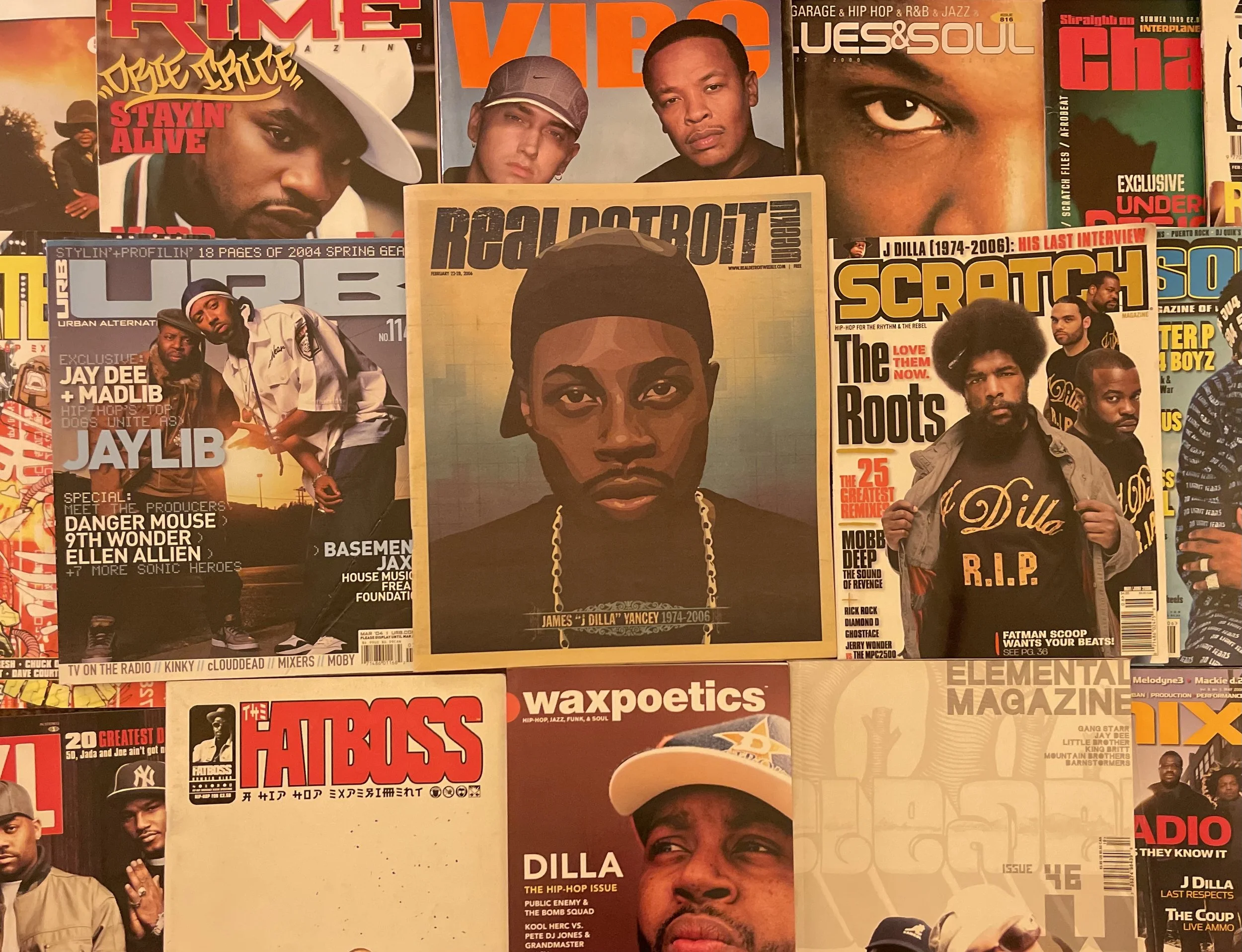 J Dilla Magazine Archive (1996 - 2013)