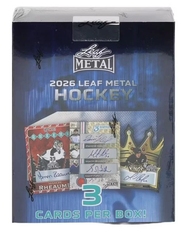 2026 Leaf Metal Hockey Hobby Box
