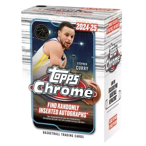 2024-25 Topps NBA Chrome Basketball Value Box