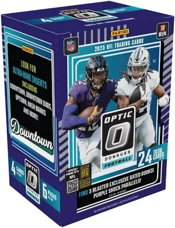 2025-26 Panini NFL Donruss Optic Football Blaster Box