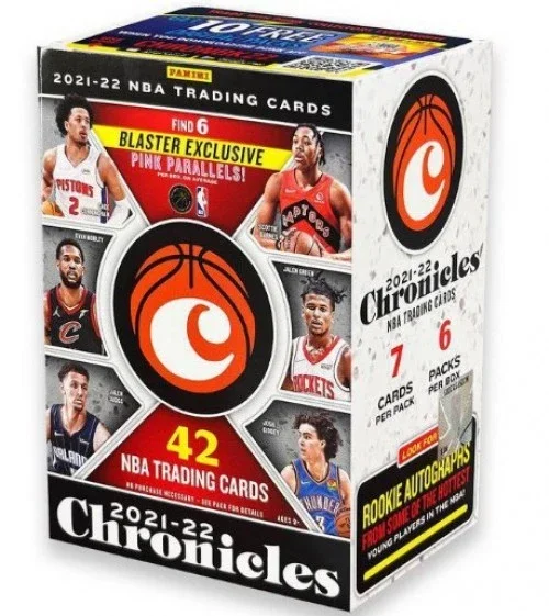NBA Panini 2021-22 Chronicles Basketball BLASTER Box