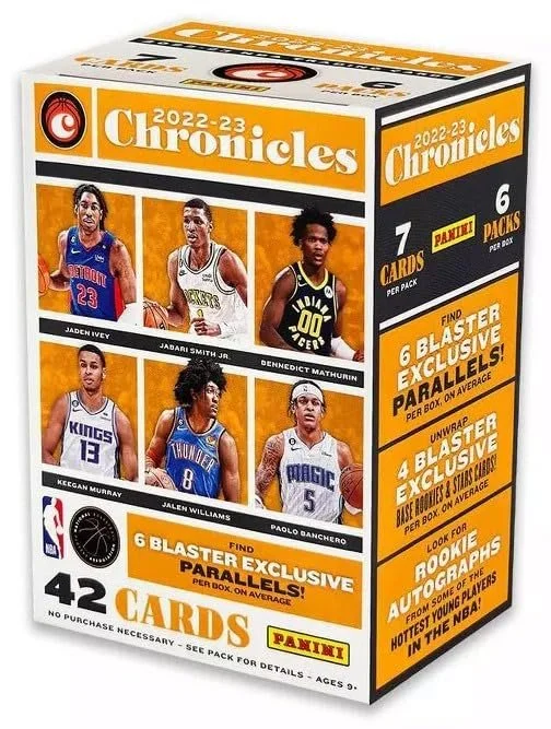 2022-23 Panini Chronicles Basketball 6 Pack Blaster Box