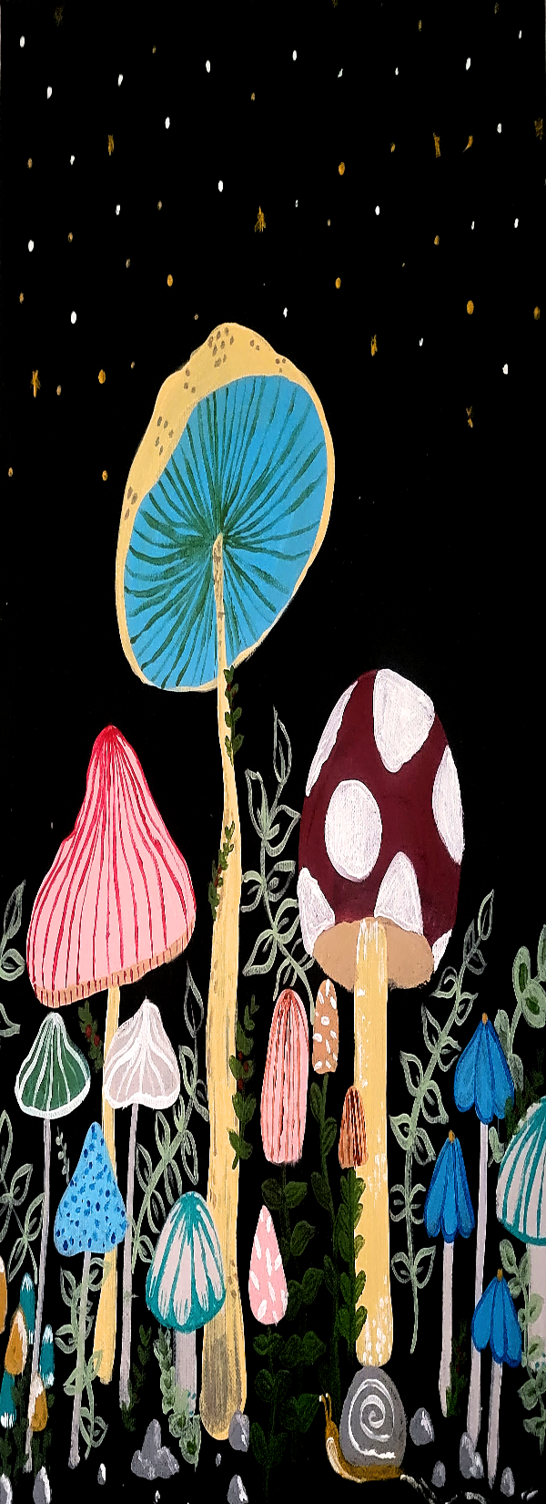 Mushroom Bookmark