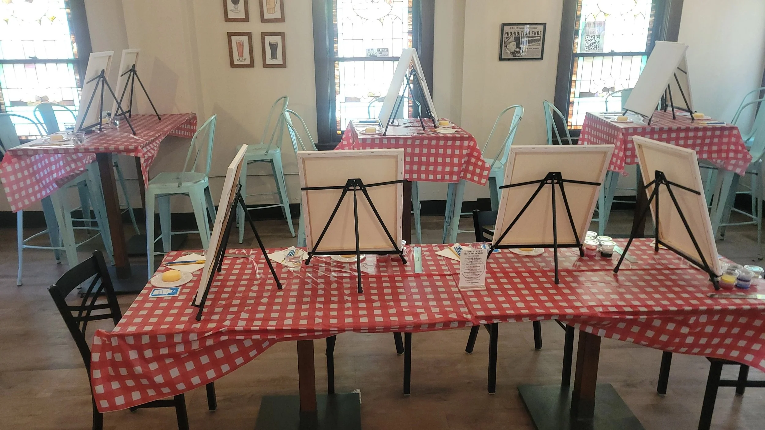 Hosted Paint & Sip + Refreshments