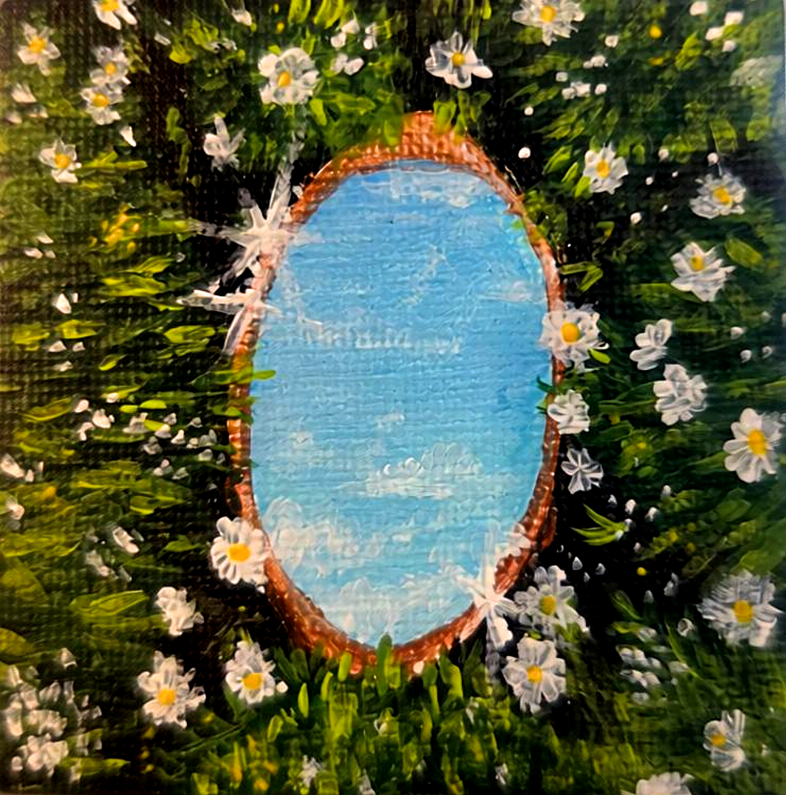 Summer Mirror Print