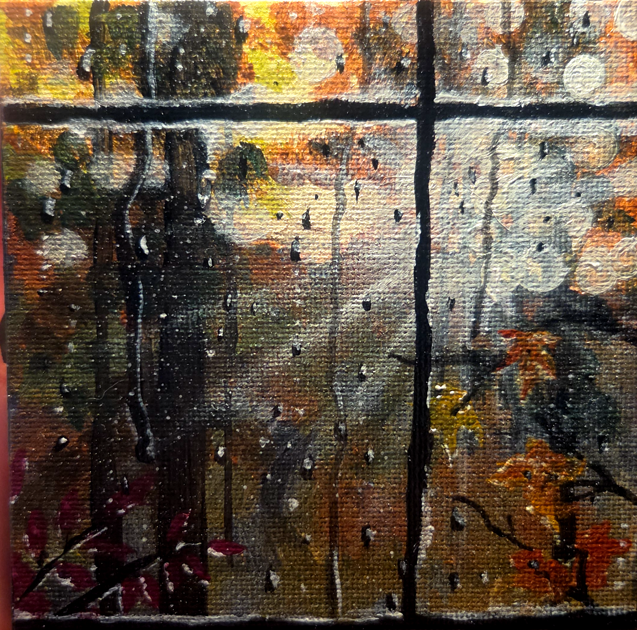Autumn Window Print