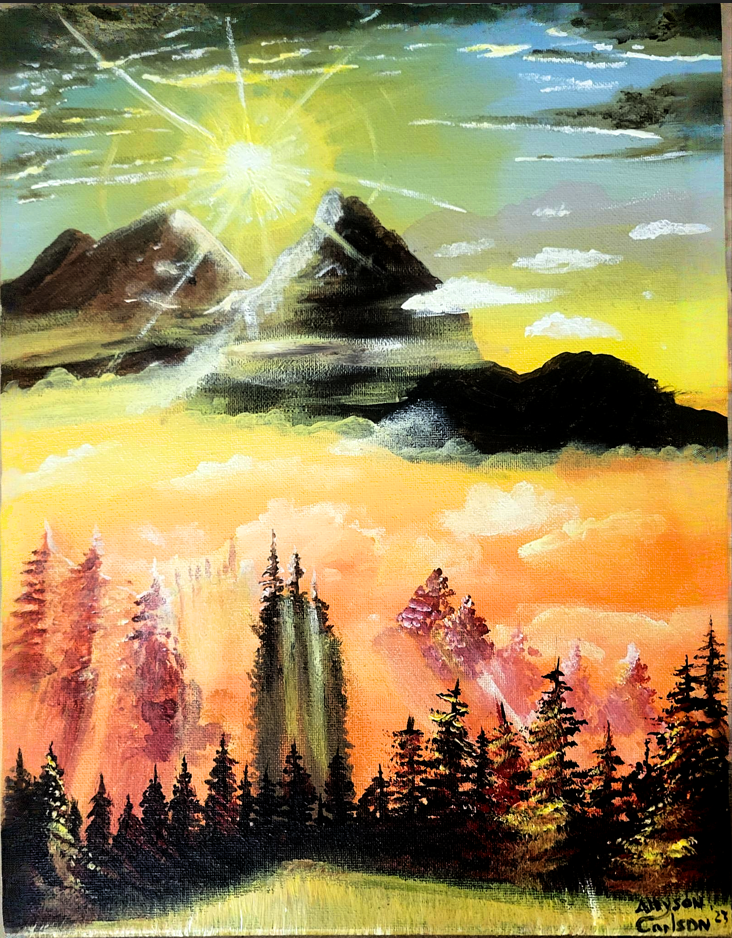 Mountain High Print