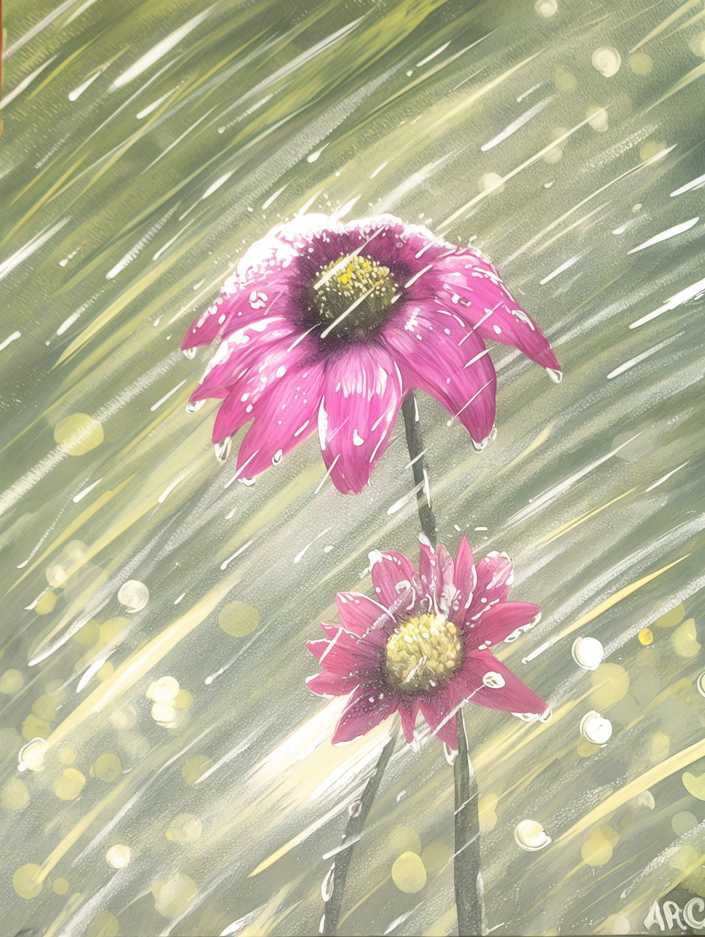 Spring Showers Print