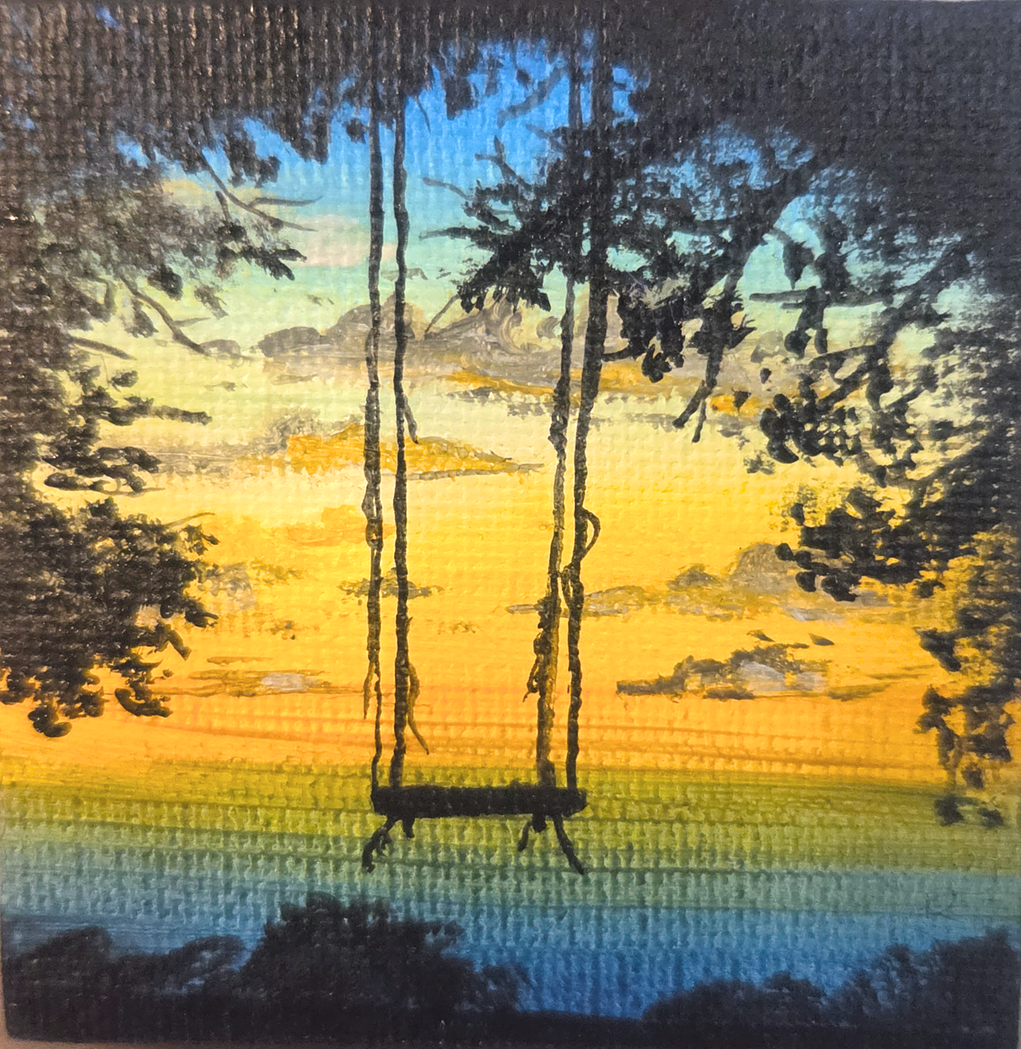 Sunset Swing Print