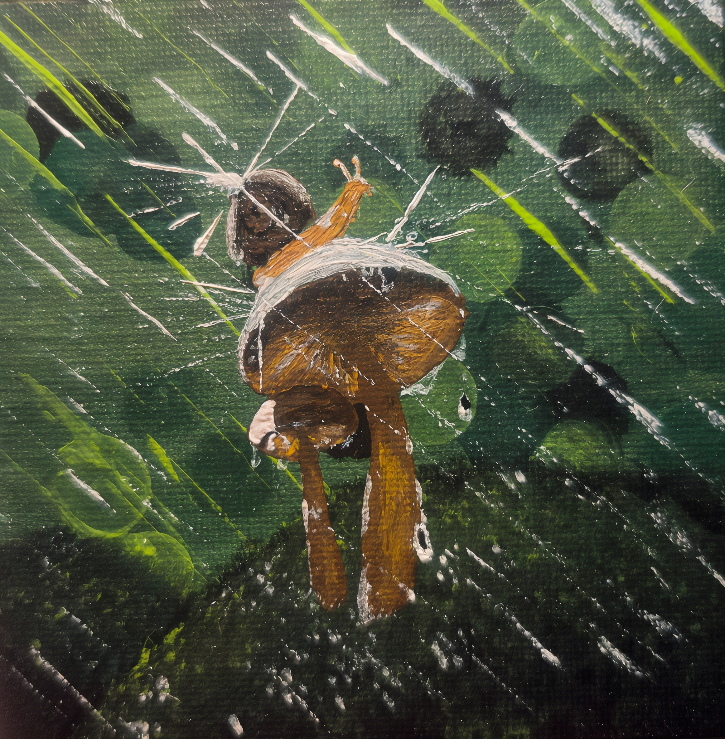 Rainy Snail Print