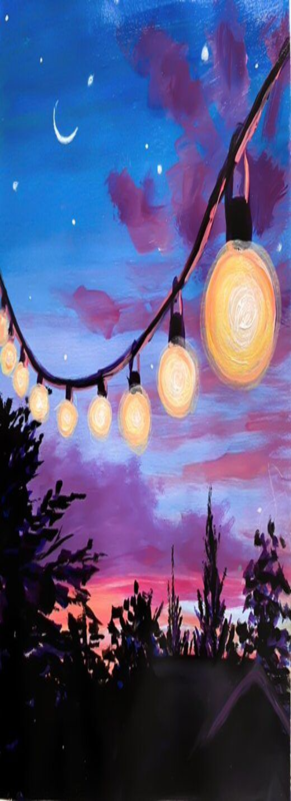 Lanterns Bookmark