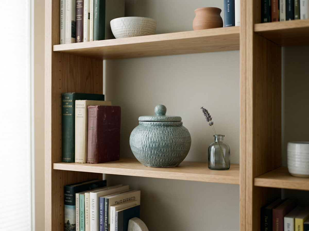 Ceramic Cannister Aqua